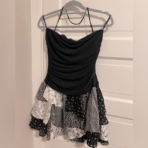 Strapless Bebe dress
